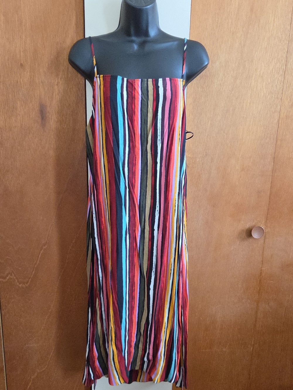 Free People Ruby Striped Multicolor Spaghetti Strap Top - Picture 2 of 11